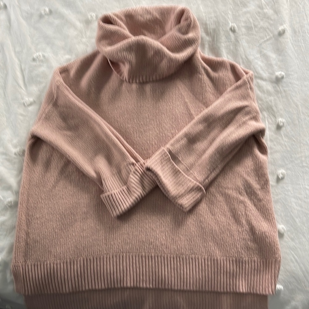 Liz Claiborne gently used L sweater. Small snag in the collar from a necklace